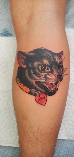 Explore horseshoe tattoo ideas, creative tattoo ideas in Raleigh, available at Bold House Tattoo