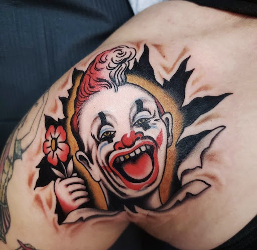 Explore christian half sleeve tattoo ideas, creative tattoo ideas in Glenside, available at Iron Will Tattoo Club