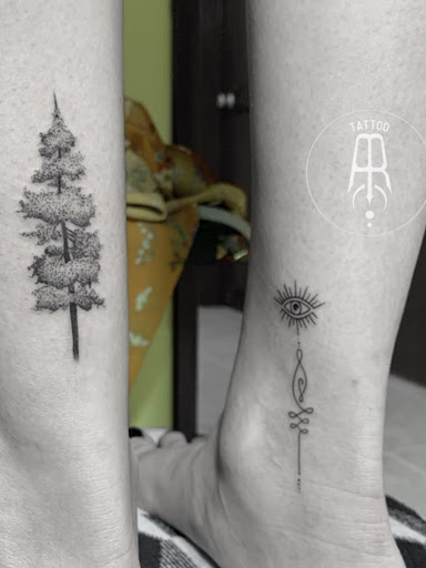 Explore wolf pack tattoo ideas, creative tattoo ideas in Goose Creek, available at Red Kirin Tattoo