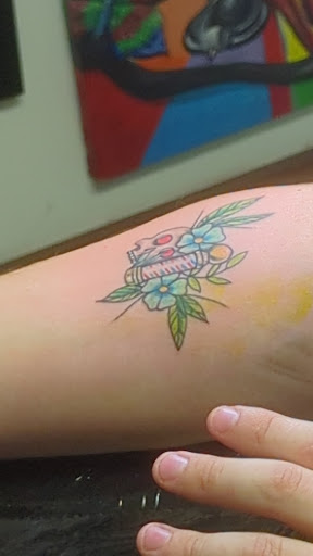 Explore bandana tattoo ideas, creative tattoo ideas in Lake Placid, available at Its Better Wet