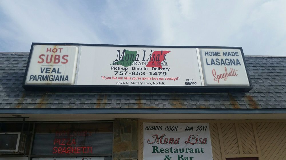 Mona Lisa's Restaurant & Bar 23518