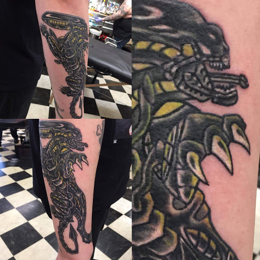 Explore cool half sleeve tattoo ideas, creative tattoo ideas in Augusta, available at Mr. Tattoo