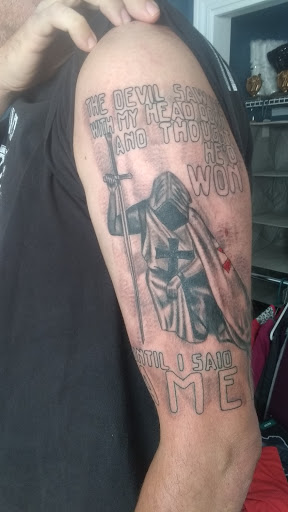 Explore gamble tattoo ideas, creative tattoo ideas in Warsaw, available at Mosthigh Tattoos & Body Piercings