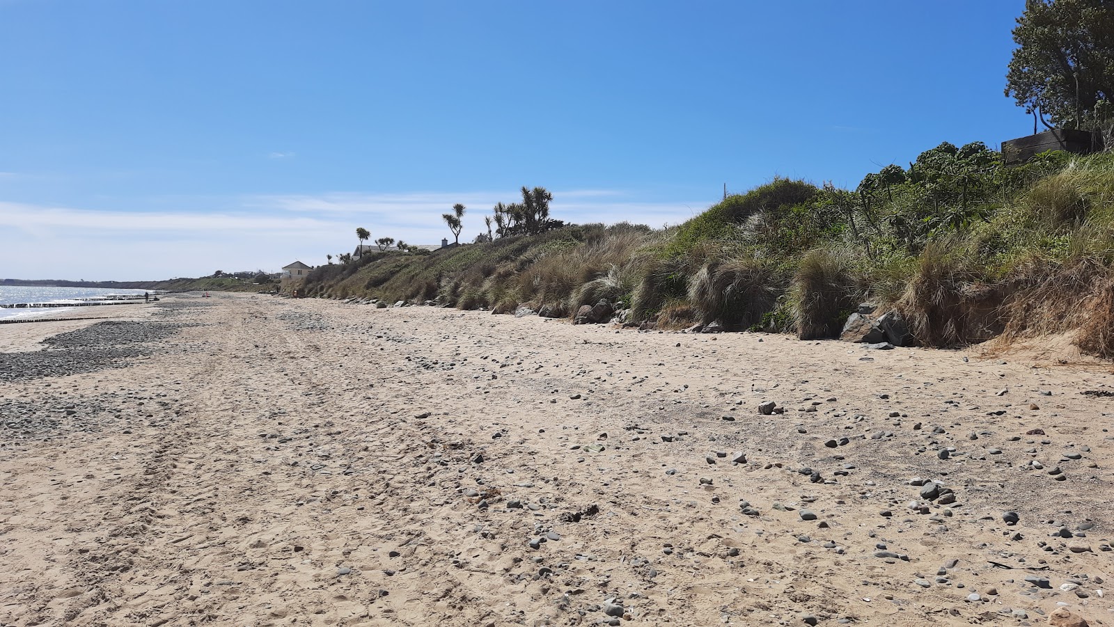 Photo de Rosslare Beach avec rivage droit, long