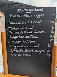 Carte du Restaurant - Le Remotis à Valence