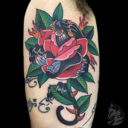 Explore sunlight tattoo ideas, creative tattoo ideas in Boston, available at Good Faith Tattoos