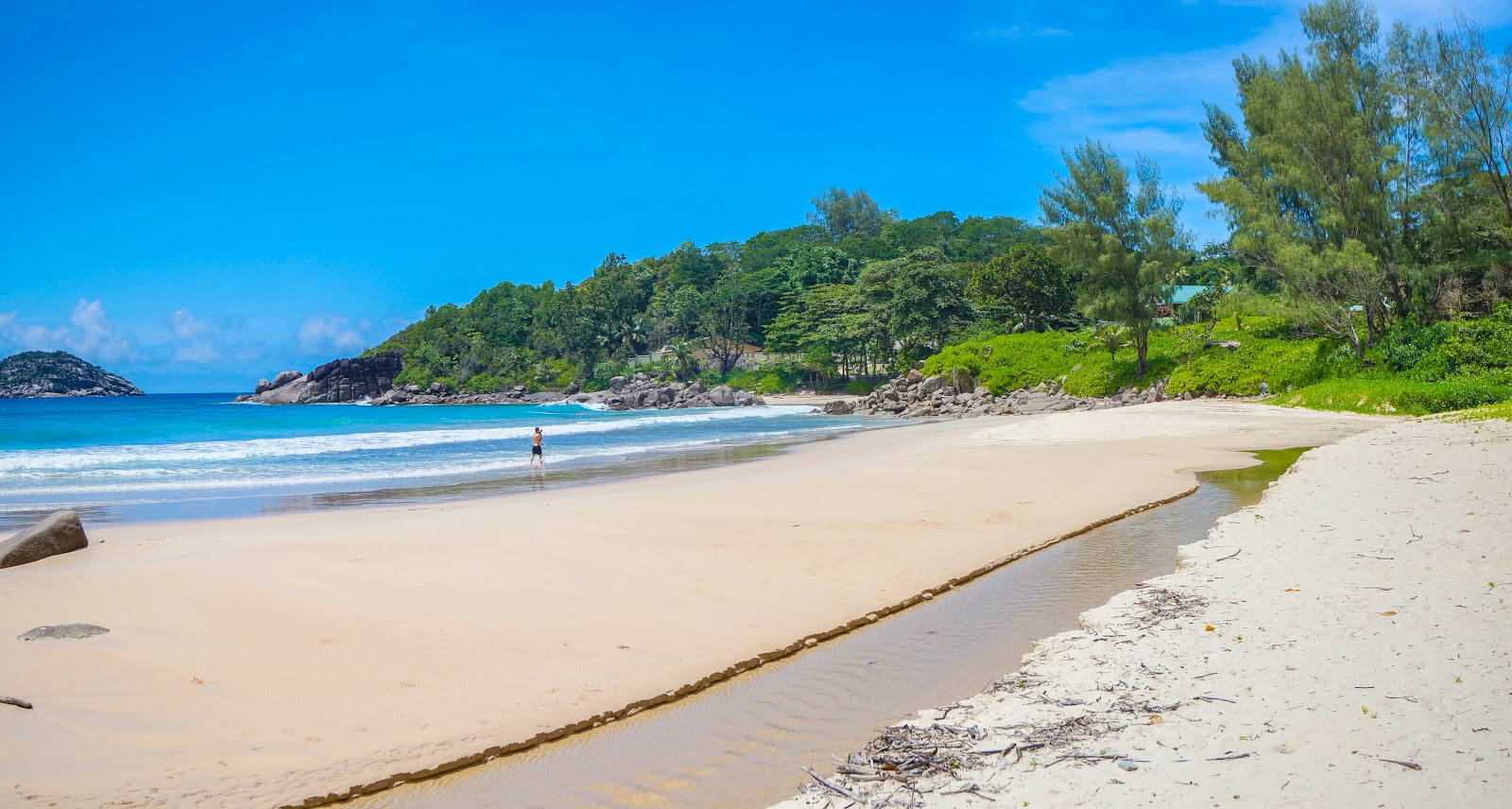 Grand Anse Beach'in fotoğrafı uçurumlarla desteklenmiş