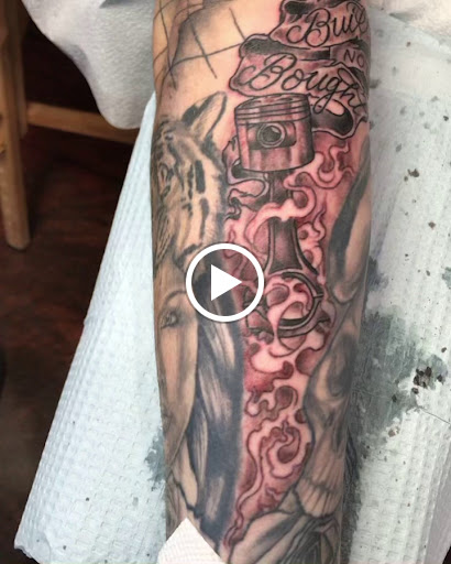 Explore greek mythology tattoo ideas, creative tattoo ideas in Libertyville, available at Lucky Seven Tattoo