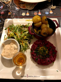 Steak tartare du Restaurant français Le Mesturet à Paris - n°12