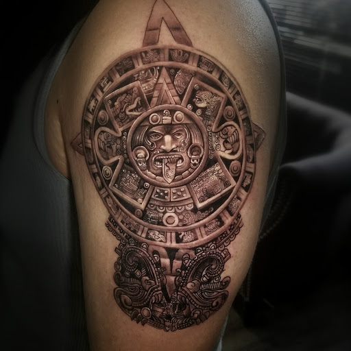 Explore cartoon tattoo ideas for men, creative tattoo ideas in Garland, available at Rock Ink Tattoos