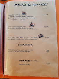 Menu / carte de Le Bella Bar Restaurant à Lanslevillard