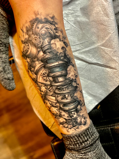 Explore birth year tattoo ideas for guys, creative tattoo ideas in Bellingham, available at Kalamalka INK Tattoo