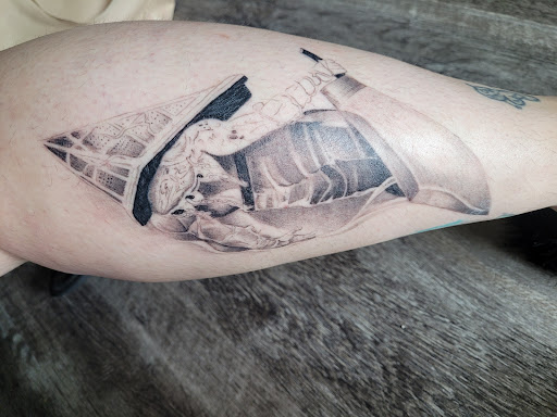 Explore back tattoo ideas for men, creative tattoo ideas in Hillsborough, available at Rorschach Gallery 2.0
