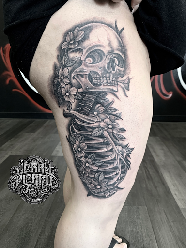 Explore side stomach tattoo ideas, creative tattoo ideas in Silver City, available at Independent Ink Tattoo