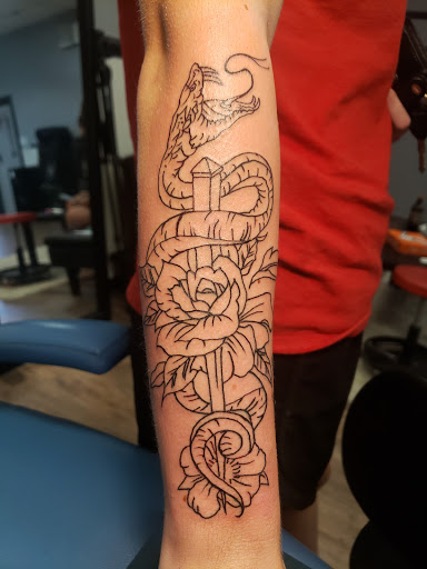 Explore roots tattoo ideas, creative tattoo ideas in Concord, available at Elysium Ink