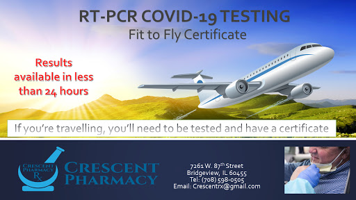 Pharmacy «Crescent Pharmacy», reviews and photos, 7261 W 87th St, Bridgeview, IL 60455, USA