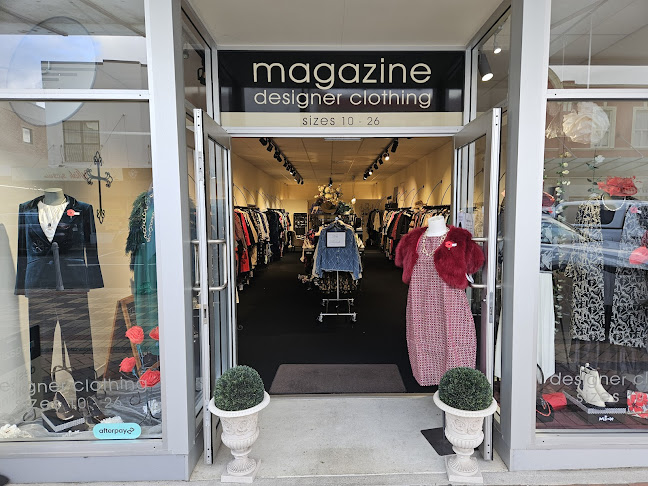 Magazine Designer Clothing Open Times