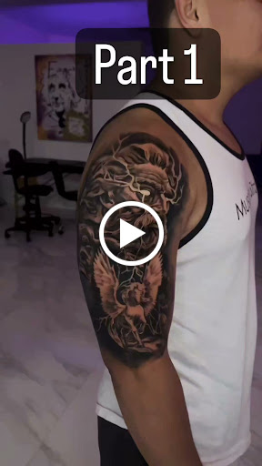 Explore fall leaf tattoo ideas, creative tattoo ideas in Delray Beach, available at Imaginarium ink