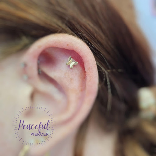 Explore patchwork tattoo ideas, creative tattoo ideas in Monroe, available at Peaceful Piercings LLC