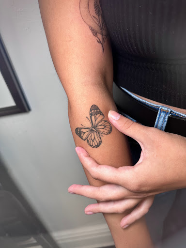 Explore mens finger tattoo ideas, creative tattoo ideas in Brooklyn, available at Don Vano by the Verrazzano