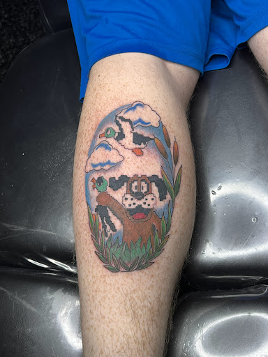 Explore death stranding tattoo ideas, creative tattoo ideas in Meridian, available at Creative Pain Tattoo Studio