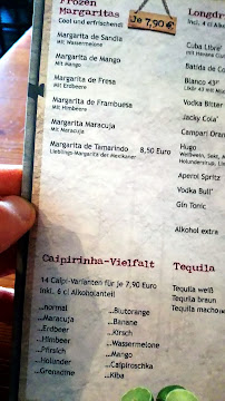 Restaurant mexicain El Castillo à Albstadt (le menu)