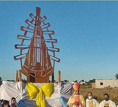 'Virgen de Lujan' con descarté de Alejandro Marmo