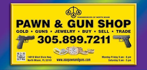 Pawn Shop «AAA Pawnbrokers of North Miami», reviews and photos, 14010 W Dixie Hwy, North Miami, FL 33161, USA
