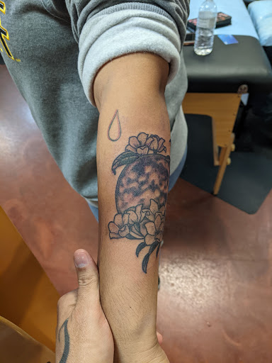 Explore green arrow tattoo ideas, creative tattoo ideas in Jacksonville, available at TrueLove Tattoo