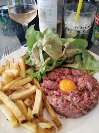 Steak tartare du Restaurant français Brasserie Rives de Bièvre à Cachan - n°4