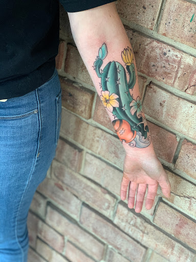 Explore ocean tattoo ideas for females, creative tattoo ideas in Tallmadge, available at Killjoy tattoo