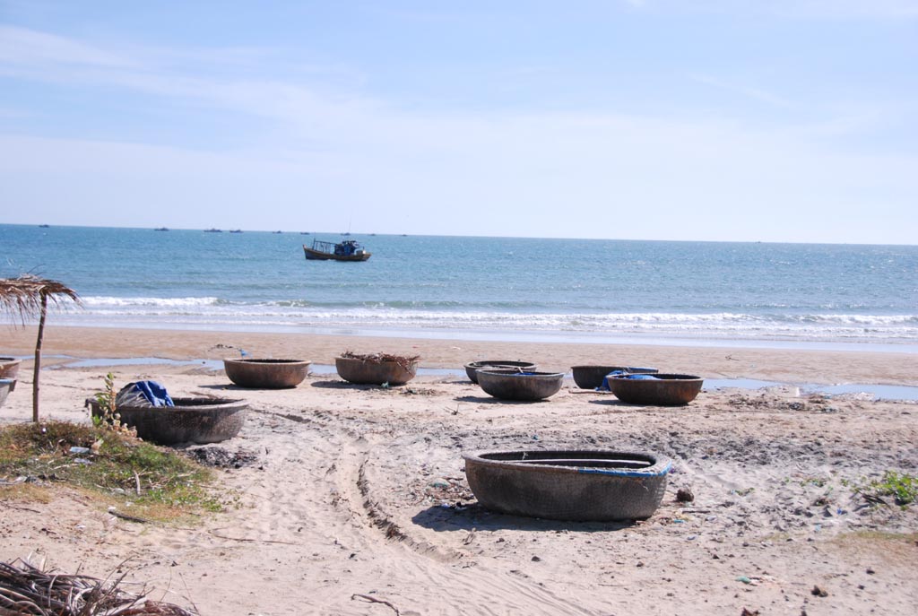 Foto van Tan Hai Beach met recht en lang