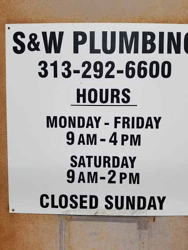 S & W Plumbing in Taylor, Michigan