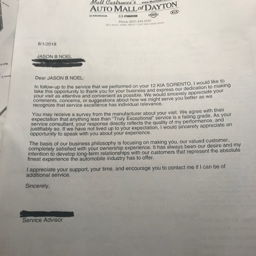 Kia Dealer «Matt Castrucci Kia», reviews and photos, 3013 Mall Park Dr, Dayton, OH 45459, USA