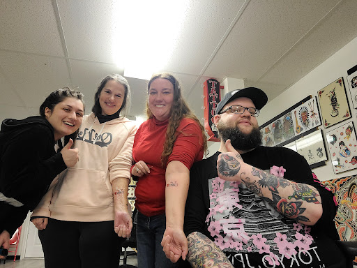 Explore ladybug tattoo ideas, creative tattoo ideas in Concord, available at Sterling Tattoo Club