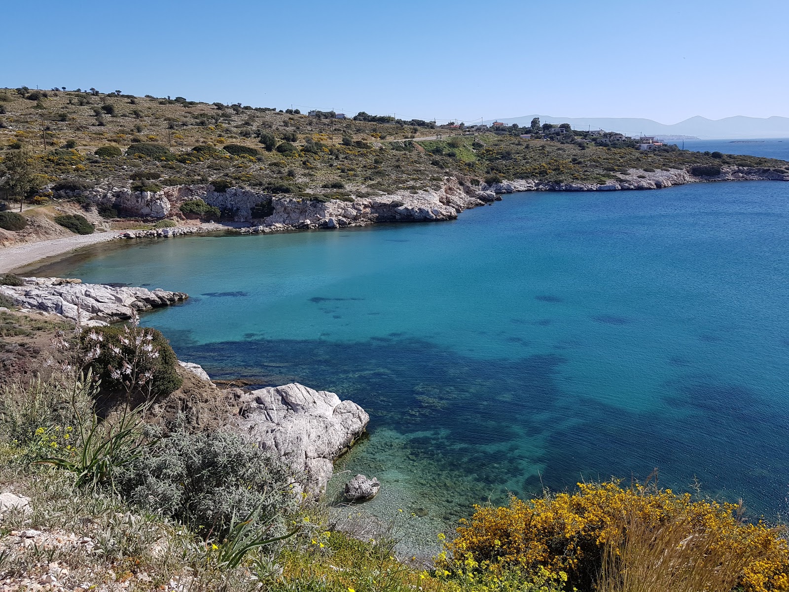 Φωτογραφία του Limniona Bay περιοχή θέρετρου στην παραλία