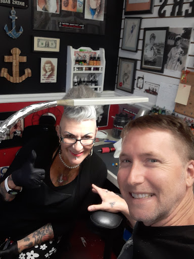 Explore family forearm tattoo ideas, creative tattoo ideas in Saint Augustine, available at Sailor Chers Tattoo & Body Piercing