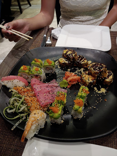 Sushi buffet in Punta Cana