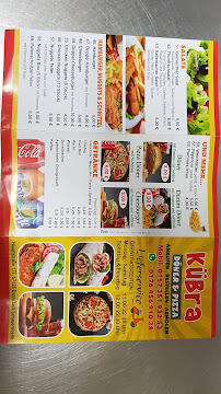 Carte du Kübra Döner & Pizza à Dannstadt-Schauernheim