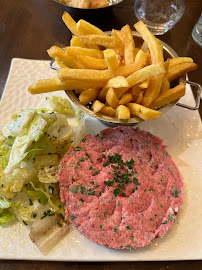 Steak tartare du Restaurant français CHEZ TONY bistrot français PARIS 16 La Muette - n°6