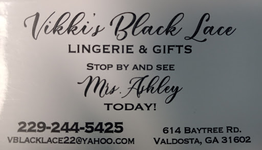Lingerie Store «Black Lace Lingerie & Gifts», reviews and photos, 614 Baytree Rd, Valdosta, GA 31602, USA