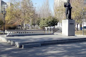 The monument to Pushkin image