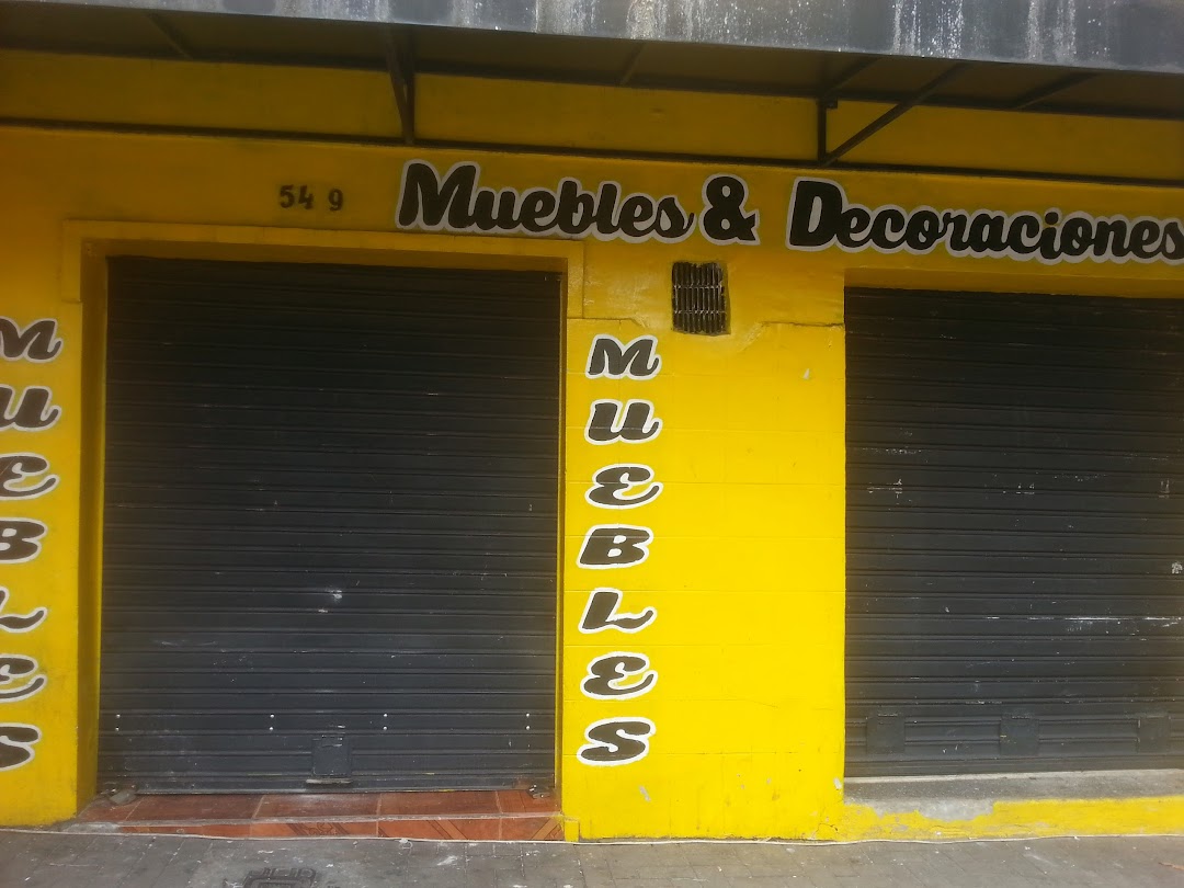 MUEBLES Y DECORACIONES
