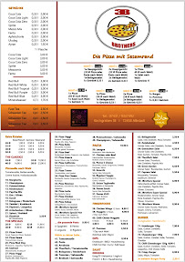 Menu du 3Brothers Pizza à Albstadt