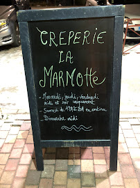 Menu / carte de Creperie La Marmotte à Font-Romeu-Odeillo-Via