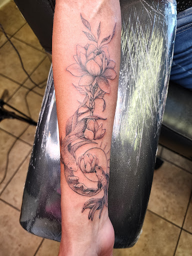 Explore mom son tattoo ideas, creative tattoo ideas in Puyallup, available at Get Right Studios