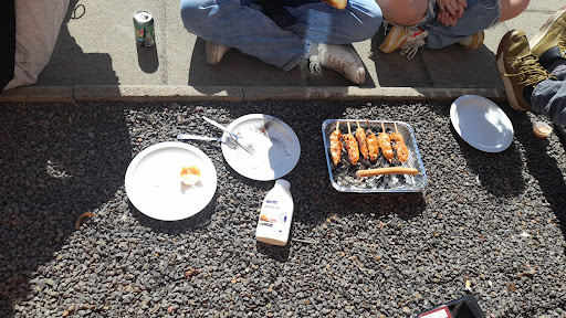 Pølse baren på Campus Bornholm in Rønne, Slagelse