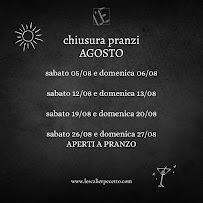 Carte du Ristorante Pizzeria L'Escalier à Pecetto Torinese