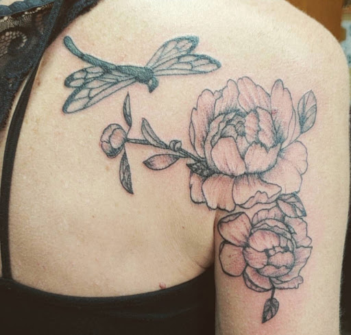 Explore boba fett tattoo ideas, creative tattoo ideas in Kenosha, available at Kenosha Tattoo Company
