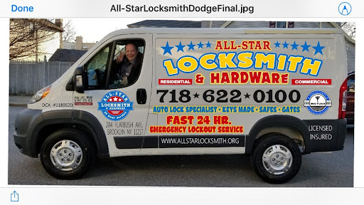 Locksmith «Allstar Locksmith and Hardware», reviews and photos, 284 Flatbush Ave, Brooklyn, NY 11217, USA